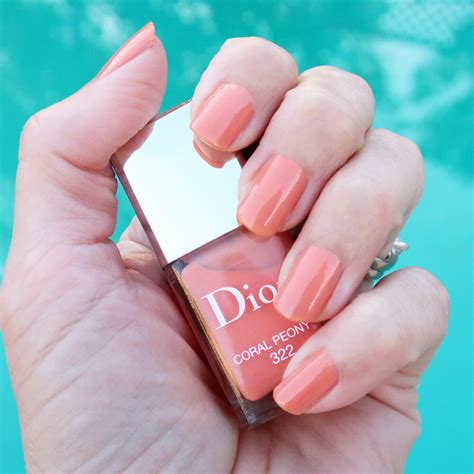 dior nail polish coral peony|Dior nail polish.